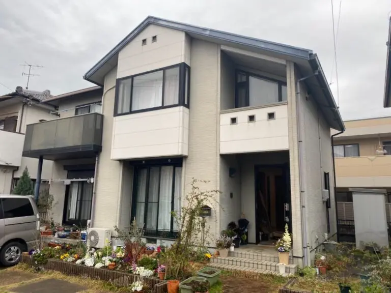 【施工前】静岡県焼津市・H様邸|築20年の住宅を外壁塗装・屋根塗装・シーリング工事